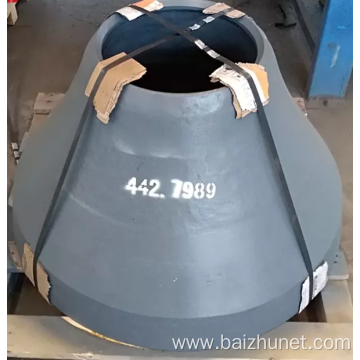 Cone Crusher Mantle and Concave Bowl Liners